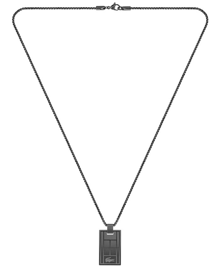 Lacoste Men's Tag Necklace