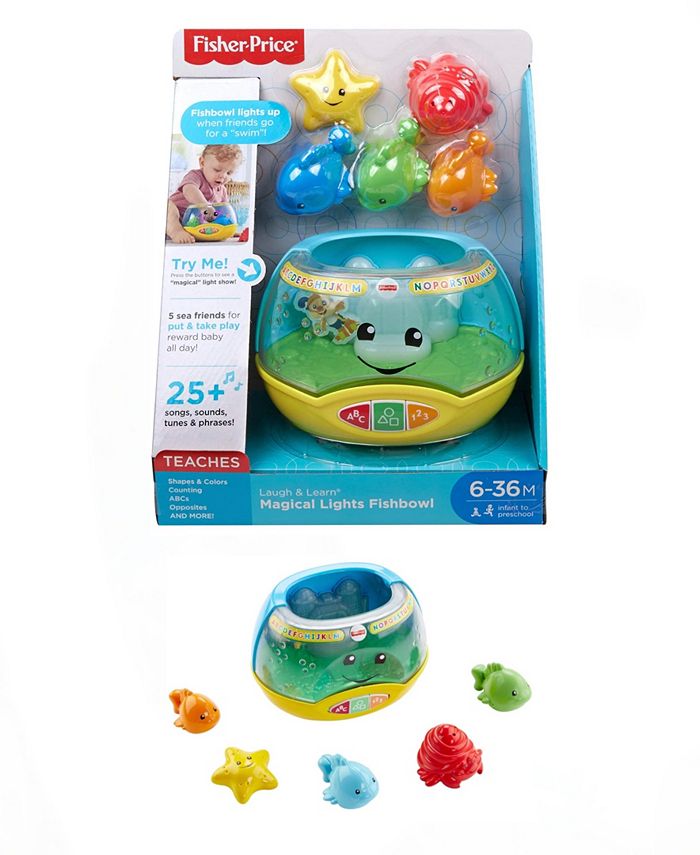 Fisher Price Fisher-Price Laugh and Learn Magical Lights Fishbowl-Educational Toy