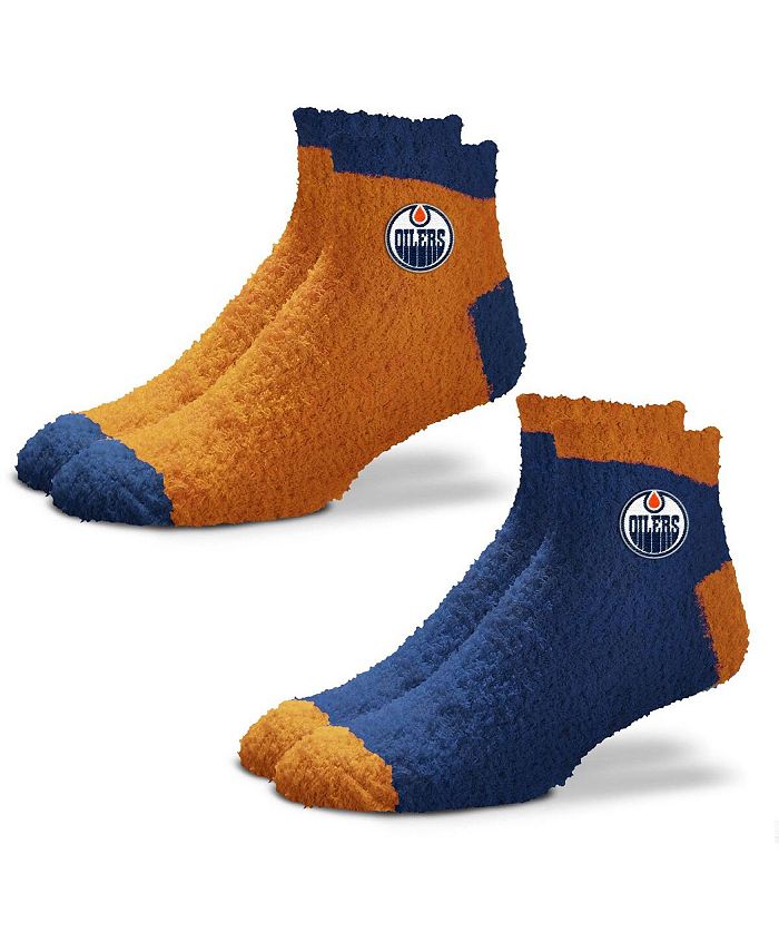 For Bare Feet Women's Edmonton Oilers 2-Pack Team Sleep Soft Socks