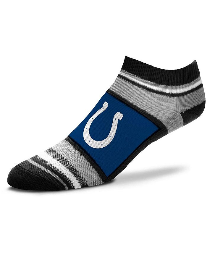 For Bare Feet Women's Indianapolis Colts Marquis Addition No Show Ankle Socks