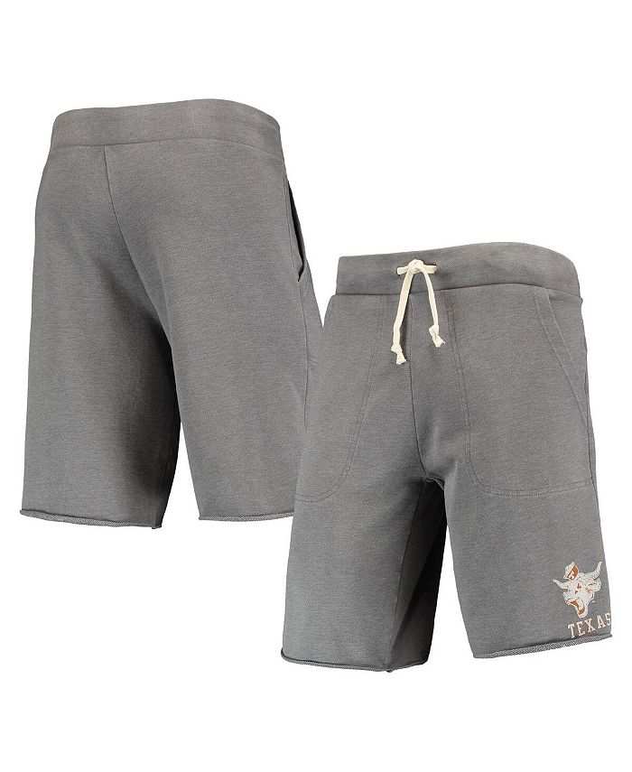 Alternative Apparel Men's Heathered Gray Texas Longhorns Victory Lounge Shorts