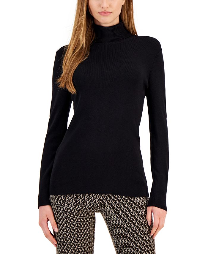 Anne Klein Women's Knit Turtleneck Top