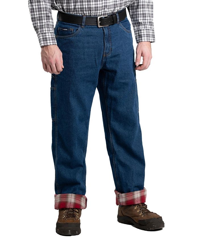 Berne Men's Heartland Flannel-Lined Denim Jean