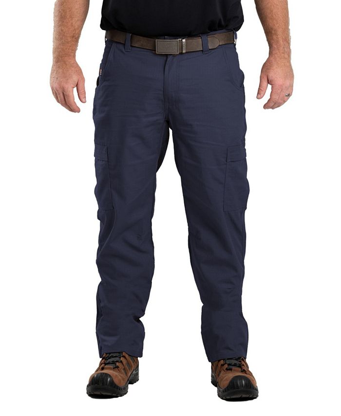 Berne Men's Flame Resistant Ripstop Cargo Pant Big & Tall