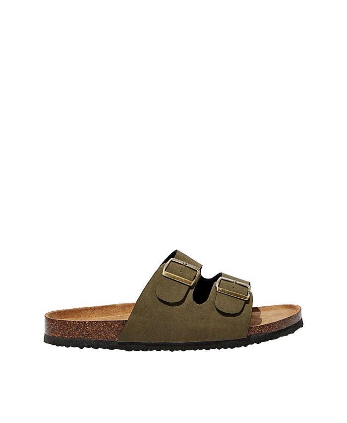 COTTON ON Men's Double Buckle Sandal