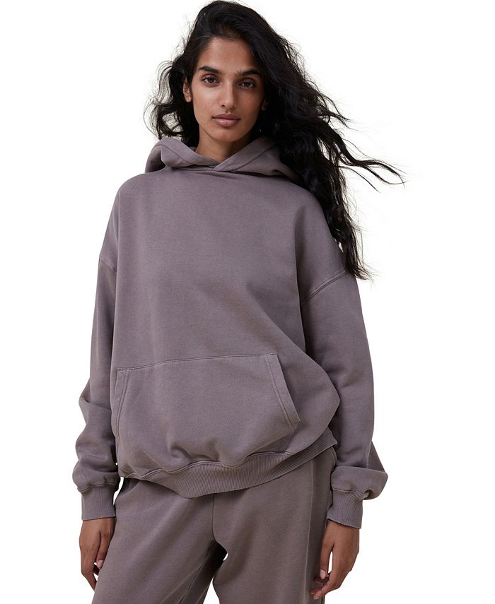 COTTON ON Women's Classic Washed Hoodie Top