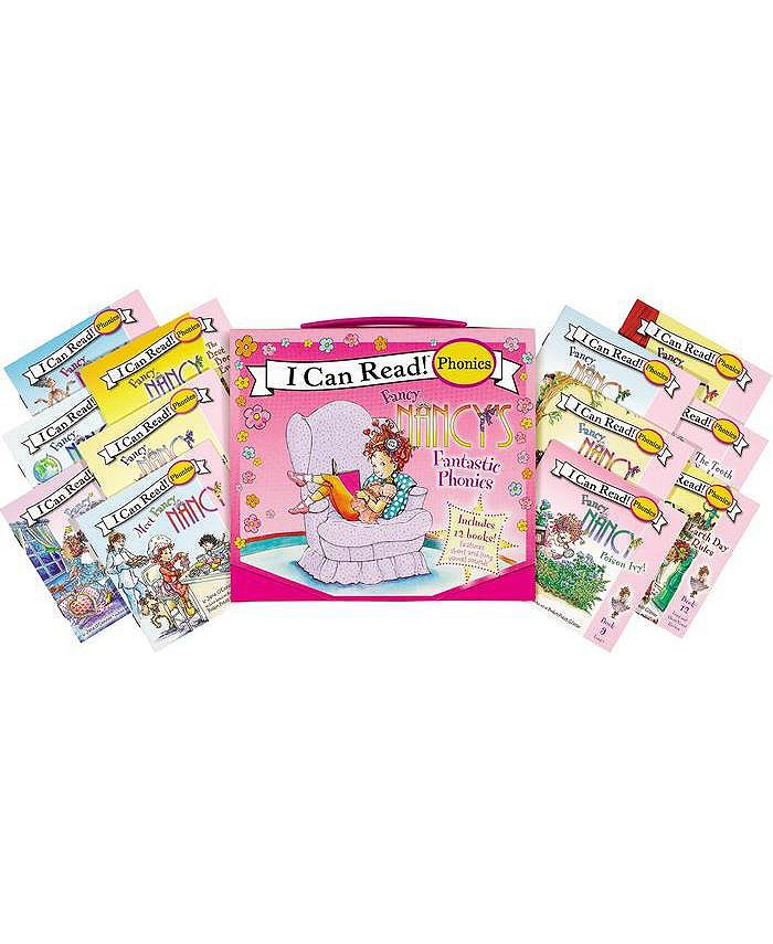 Barnes & Noble Fancy Nancy's 12-Book Fantastic Phonics Fun - Includes 12 Mini-Books Featuring Short and Long Vowel Sounds by Jane O'Connor