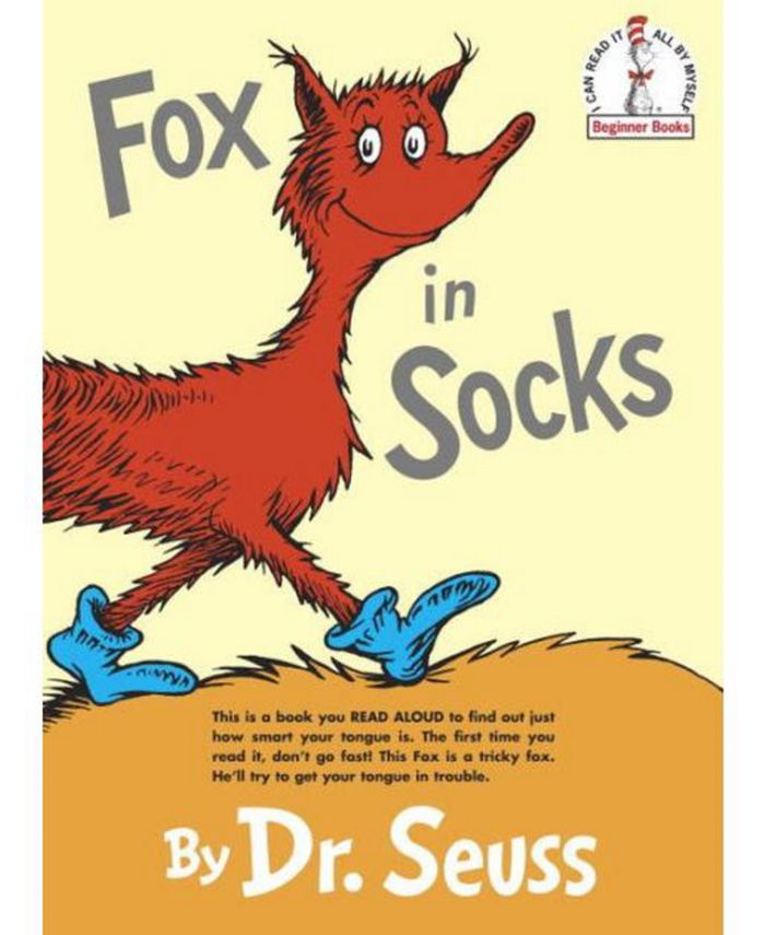 Barnes & Noble Fox in Socks by Dr. Seuss