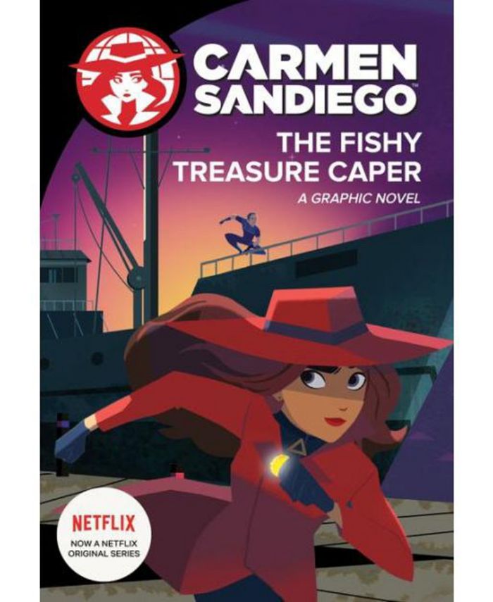 Barnes & Noble The Fishy Treasure Caper (Carmen Sandiego Graphic Novels Series) by Clarion Books