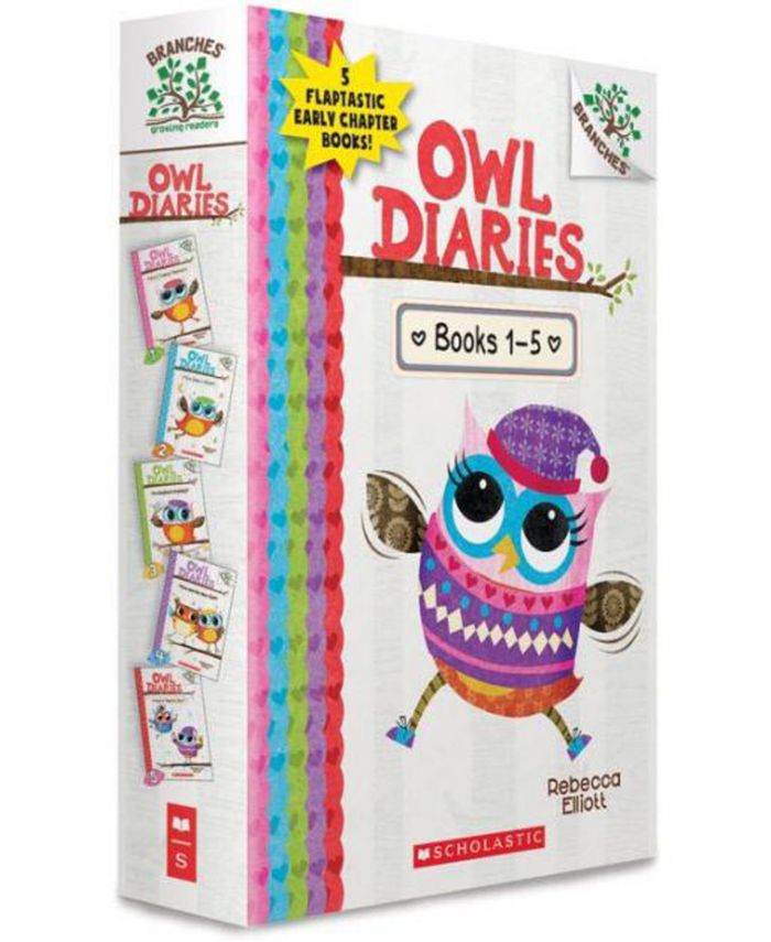 Barnes & Noble Owl Diaries Boxed Set, Books 1-5 by Rebecca Elliott