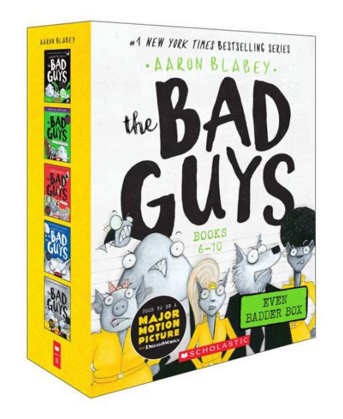 Barnes & Noble The Bad Guys Even Badder Box Set the Bad Guys 6-10 by Aaron Blabey