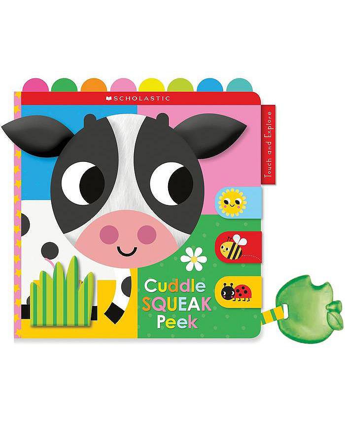 Barnes & Noble Cuddle Squeak Peek Cloth Book: Scholastic Early Learners (Touch and Explore) by Scholastic