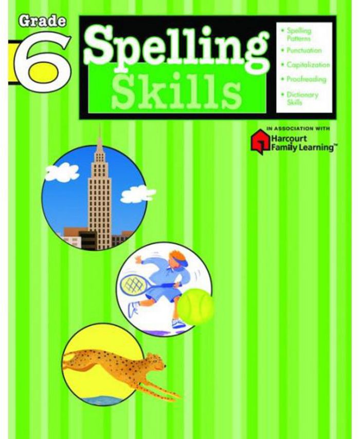 Barnes & Noble Spelling Skills, Grade 6 (Flash Kids Spelling Skills Series) by Flash Kids Editors