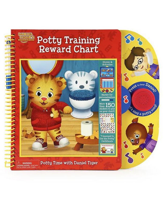 Barnes & Noble Daniel Tiger Potty Training Reward Chart by Rose Nestling