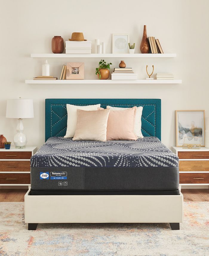 Sealy Posturepedic Brenham Hybrid 13.5" Soft Mattress Set- Full