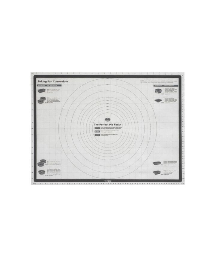 Tovolo Truebake Silicone Pastry Mat with Reference Marks