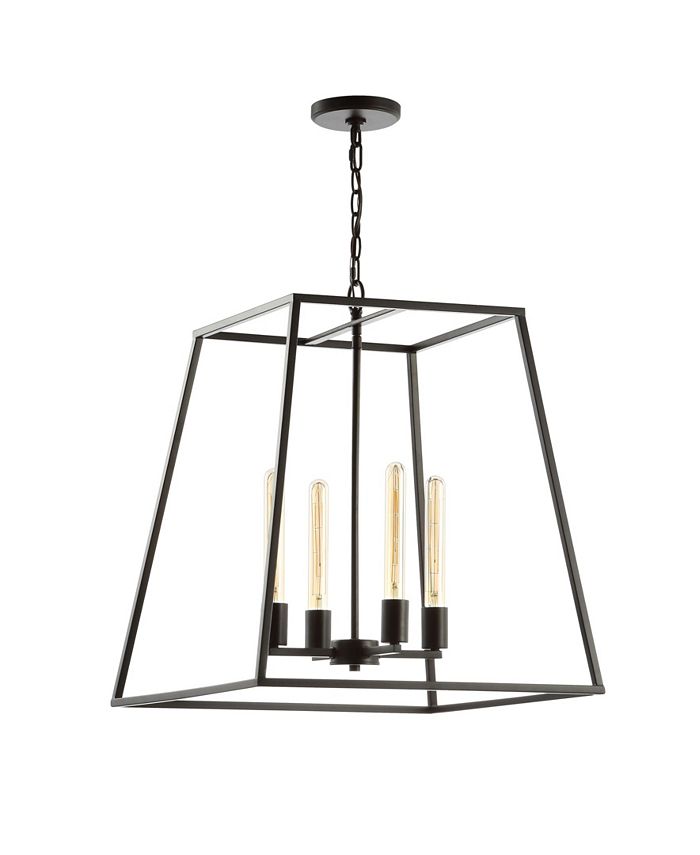 JONATHAN Y Hutson 4-Light Modern AngLED LED Pendant