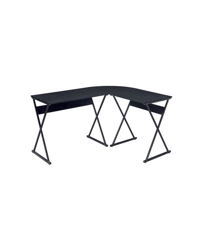 Simplie Fun Zafiri Writing Desk, Black Finish 92814