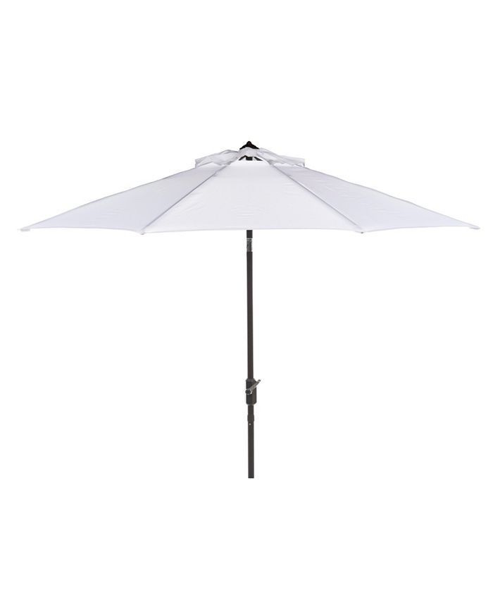 Safavieh Ortega 9' Auto Tilt Crank Umbrella