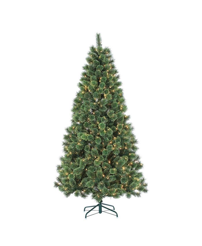 Gerson International 6 Foot Cashmere Pine Tree with 412 Tips and 400 Ul Incandescent Lights