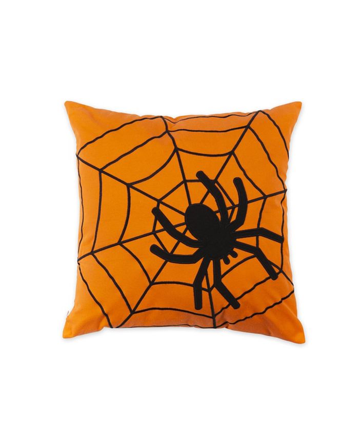 Evergreen Spider Pillow 18"x18"