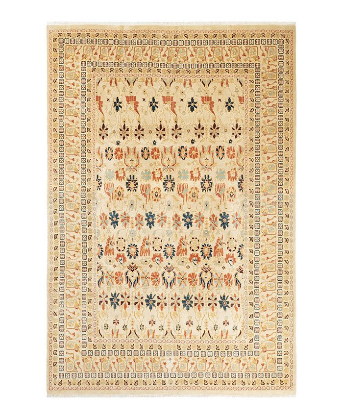 ADORN HAND WOVEN RUGS CLOSEOUT! Mogul M1462 6'1" x 9'1" Area Rug
