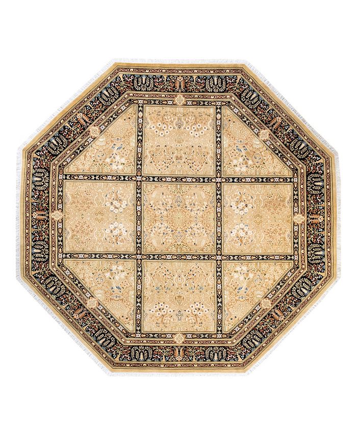 ADORN HAND WOVEN RUGS CLOSEOUT! Mogul M1521 9'1" x 9'1" Octagon Area Rug