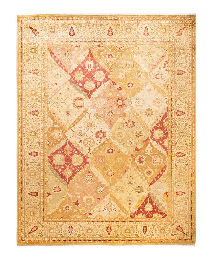 ADORN HAND WOVEN RUGS CLOSEOUT! Eclectic M1425 9'1" x 12'3" Area Rug