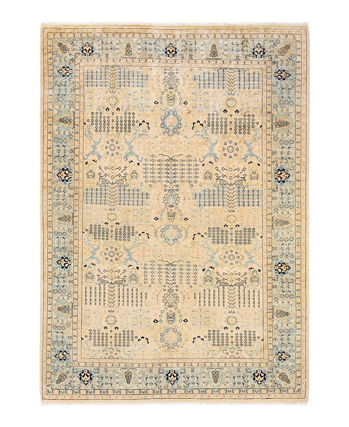 ADORN HAND WOVEN RUGS CLOSEOUT! Mogul M103324 6'2" x 8'9" Area Rug