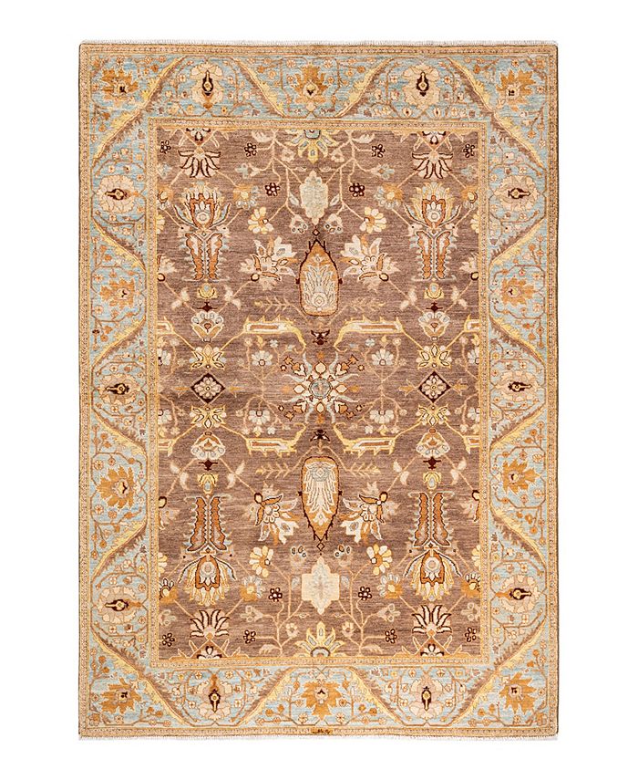 ADORN HAND WOVEN RUGS CLOSEOUT! Eclectic M15611 6'3" x 8'10" Area Rug