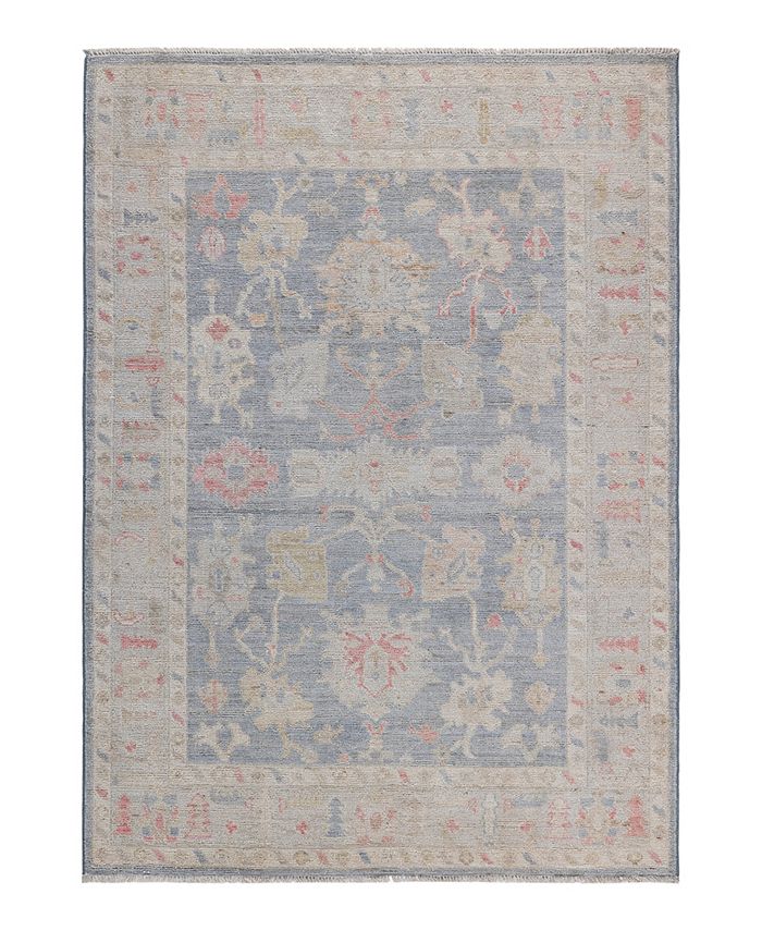 ADORN HAND WOVEN RUGS Oushak M1973 4'11" x 6'10" Area Rug