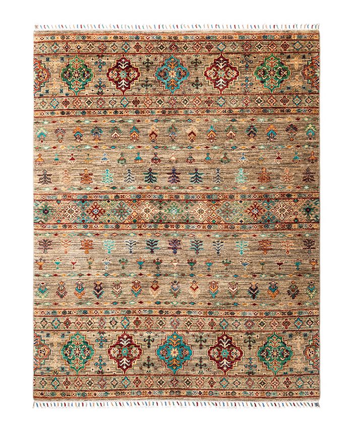 ADORN HAND WOVEN RUGS Oushak M1982 8'11" x 11'8" Area Rug