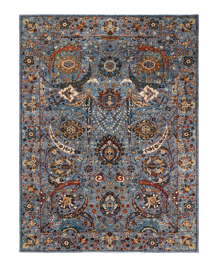 ADORN HAND WOVEN RUGS Oushak M1982 2'8" x 4'9" Area Rug