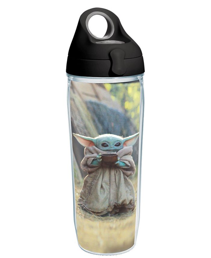 Tervis Tumbler Tervis Star Wars - The Mandalorian Child Sipping Made in USA Double Walled  Insulated Tumbler Travel Cup Keeps Drinks Cold & Hot, 24oz Water Bottle, Classic