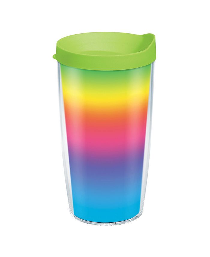 Tervis Tumbler Tervis Rainbow Flavor Ombre Made in USA Double Walled  Insulated Tumbler Travel Cup Keeps Drinks Cold & Hot, 16oz, Classic