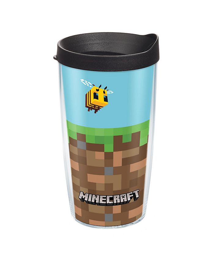 Tervis Tumbler Tervis Minecraft Grass Block Made in USA Double Walled  Insulated Tumbler Travel Cup Keeps Drinks Cold & Hot, 16oz, Classic