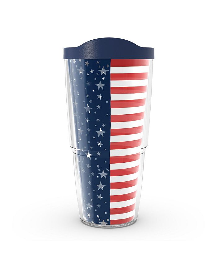 Tervis Tumbler Tervis Americana Stars Stripes Made in USA Double Walled  Insulated Tumbler Travel Cup Keeps Drinks Cold & Hot, 24oz, Classic