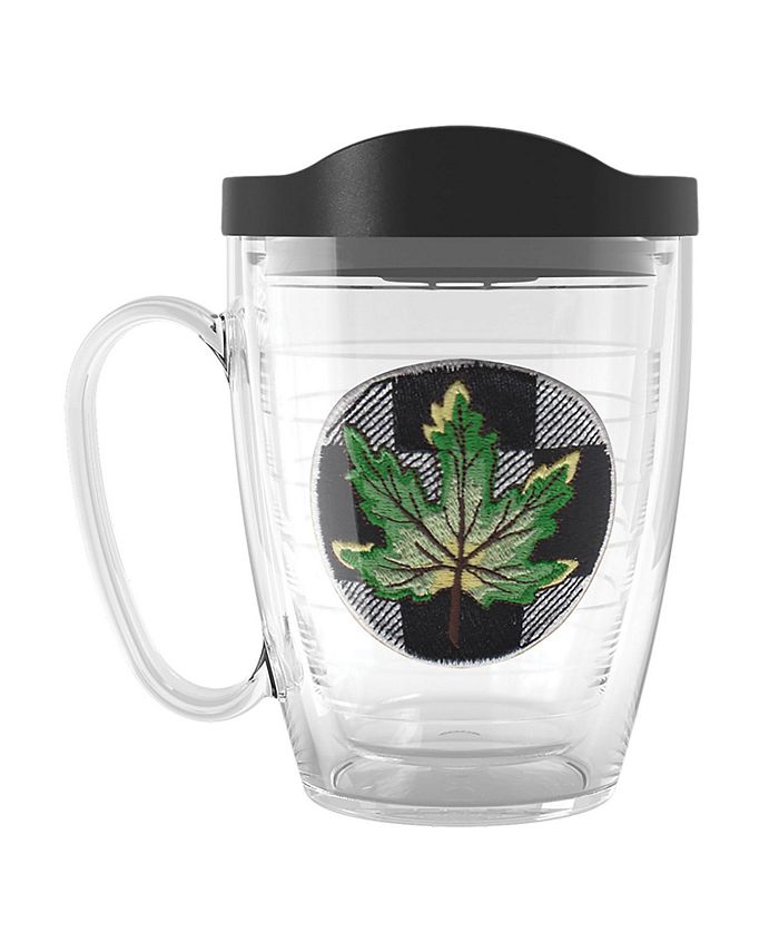 Tervis Tumbler Tervis Checkerboard Fall Leaf Green Made in USA Double Walled  Insulated Tumbler Travel Cup Keeps Drinks Cold & Hot, 16oz Mug, Green