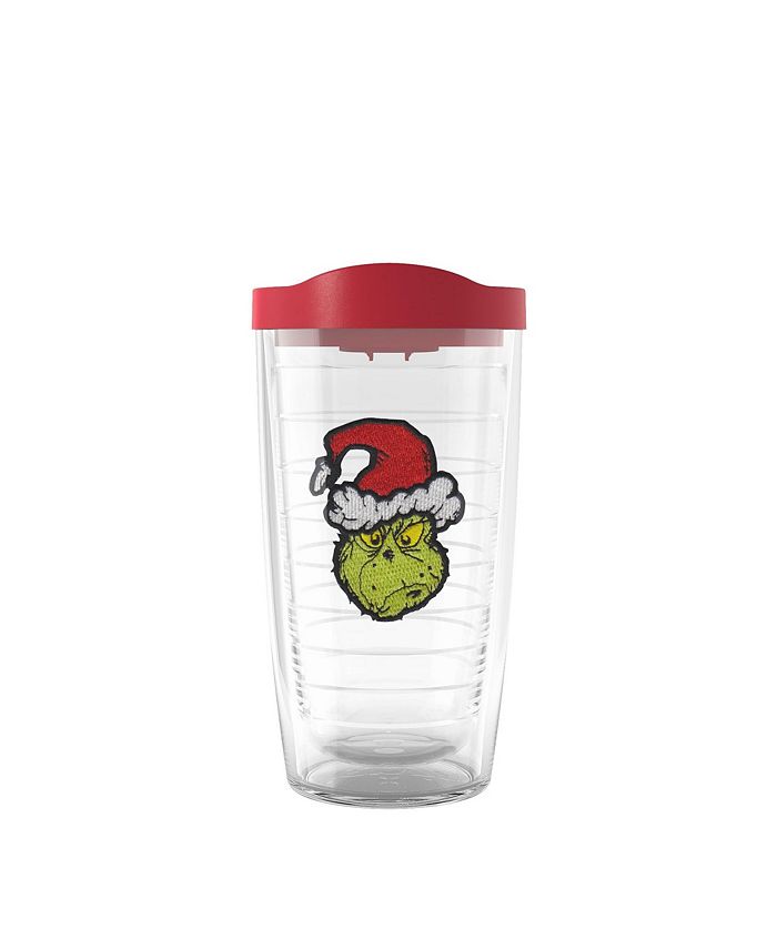 Tervis Tumbler Tervis Dr. Seuss Grinch Grinchy Claus Made in USA Double Walled  Insulated Tumbler Travel Cup Keeps Drinks Cold & Hot, 16oz, Classic