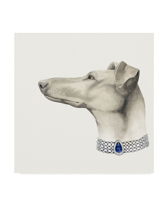 Trademark Global Grace Popp Haute Hounds III Canvas Art - 15" x 20"