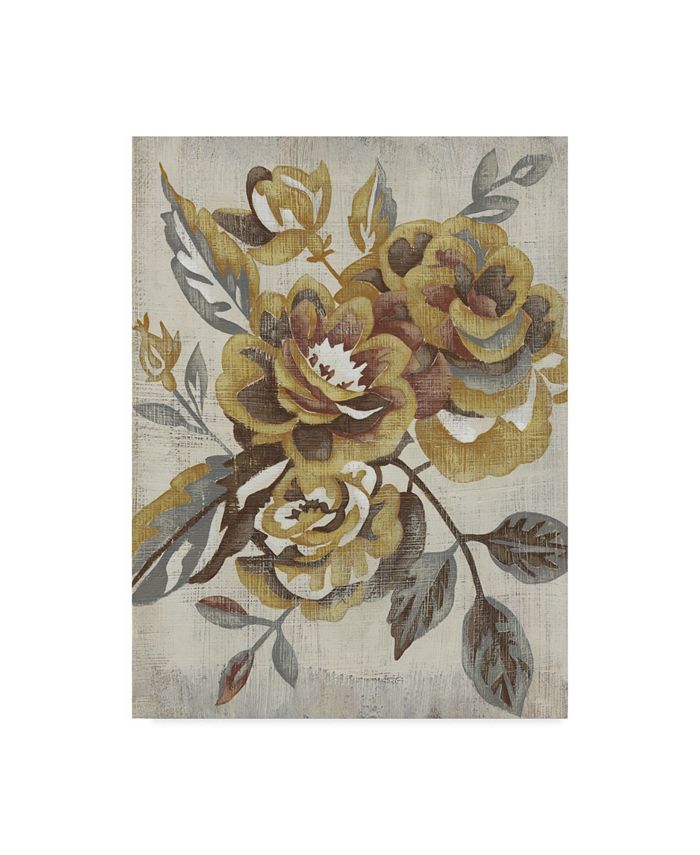 Trademark Global Chariklia Zarris Honeyed Blooms I Canvas Art - 15" x 20"