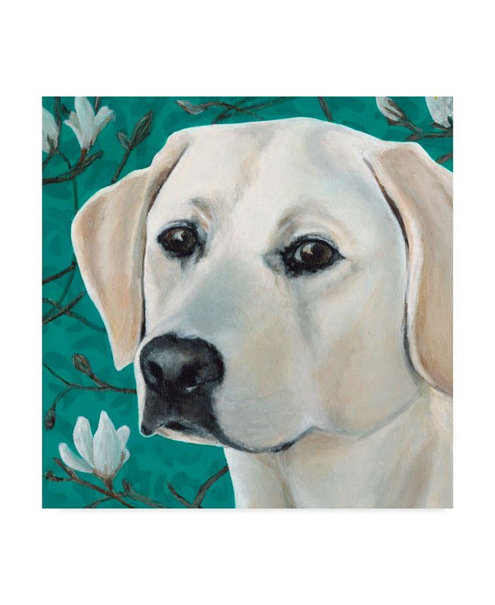 Trademark Global Dlynn Roll Dlynns Dogs Magnolia Canvas Art - 15" x 20"