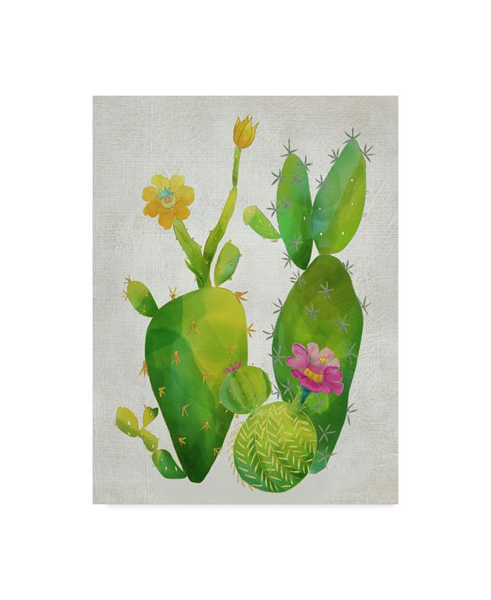 Trademark Global Chariklia Zarris Cacti Collection II Canvas Art - 15" x 20"