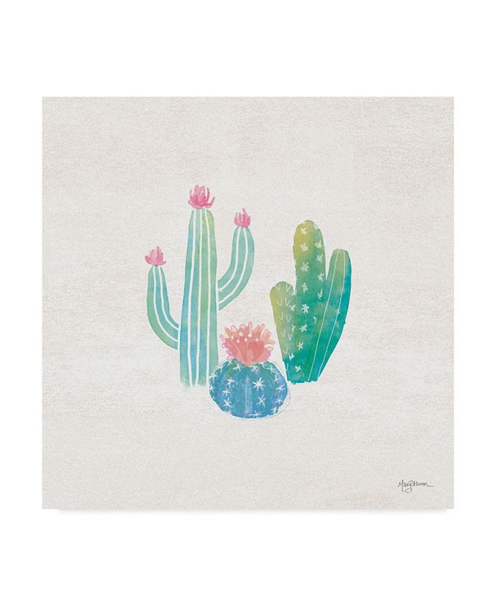 Trademark Global Mary Urban Bohemian Cactus III Canvas Art - 27" x 33"