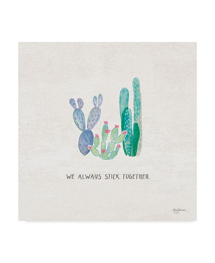 Trademark Global Mary Urban Bohemian Cactus VI Canvas Art - 15" x 20"