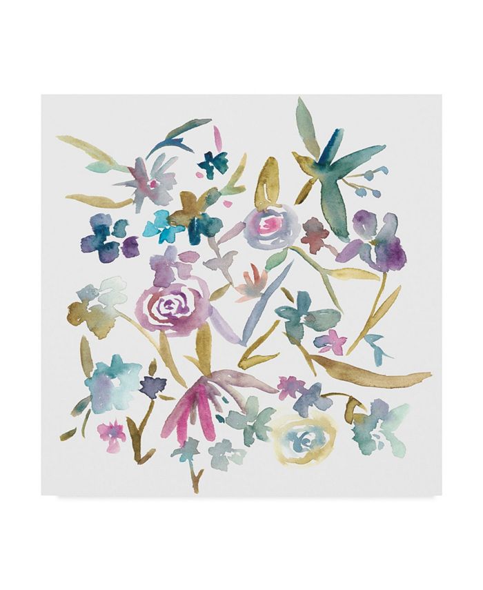 Trademark Global Chariklia Zarris Concord Florals II Canvas Art - 15" x 20"