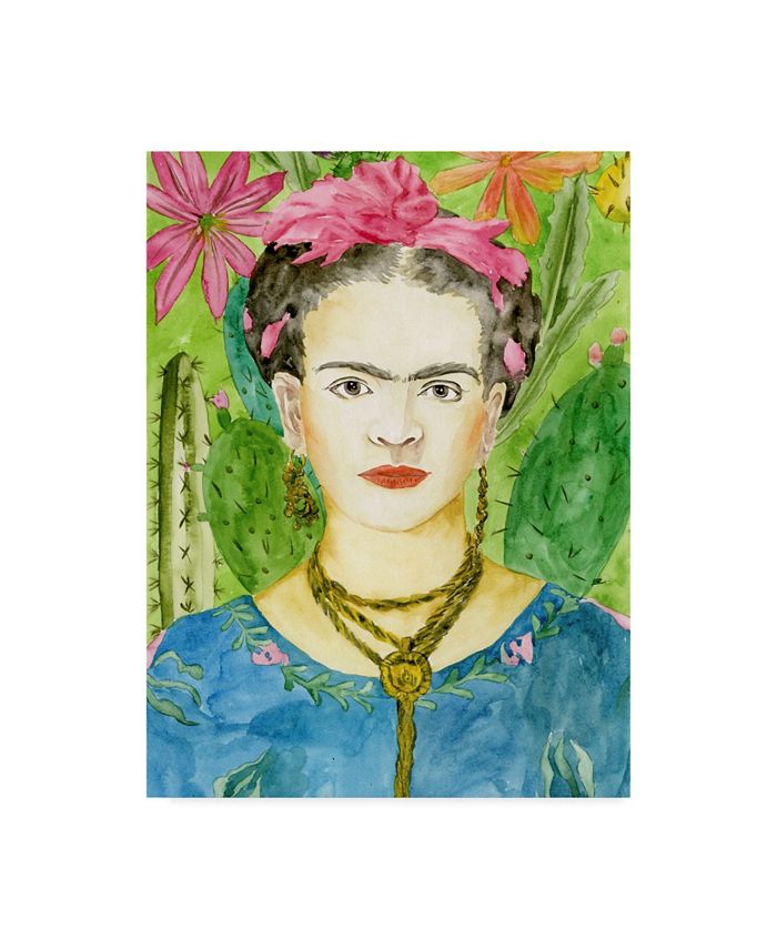 Trademark Global Melissa Wang Frida Kahlo II Canvas Art - 15" x 20"