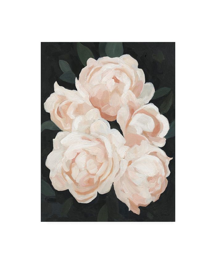 Trademark Global Emma Scarvey Nighttime Flora II Canvas Art - 15" x 20"