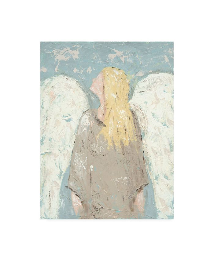 Trademark Global Jade Reynolds Angel Waiting Canvas Art - 20" x 25"