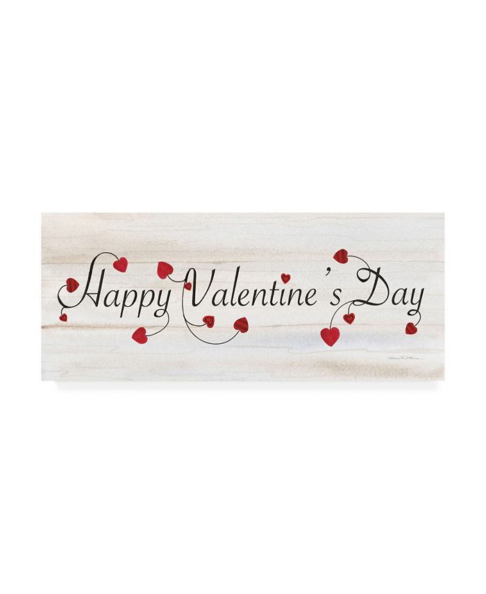 Trademark Global Kathleen Parr Mckenna Rustic Valentine Saying I Canvas Art - 37" x 49"